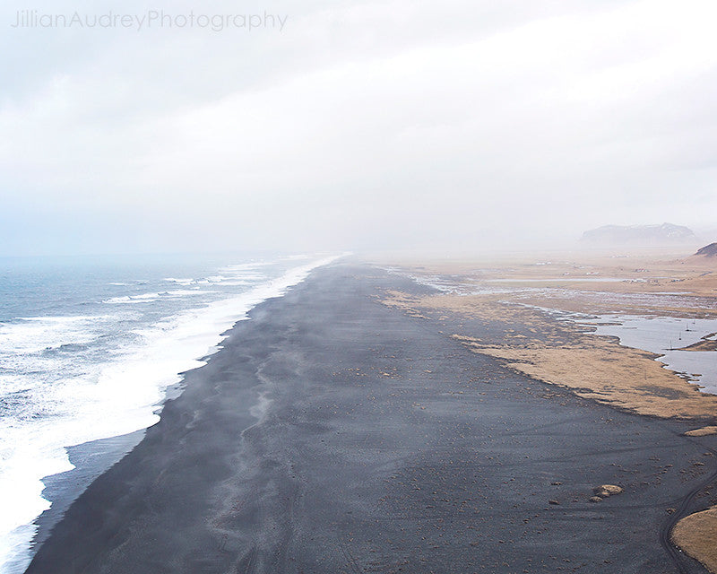 Across the Black Sand / Photography Print Across the Black Sand / Photography Print