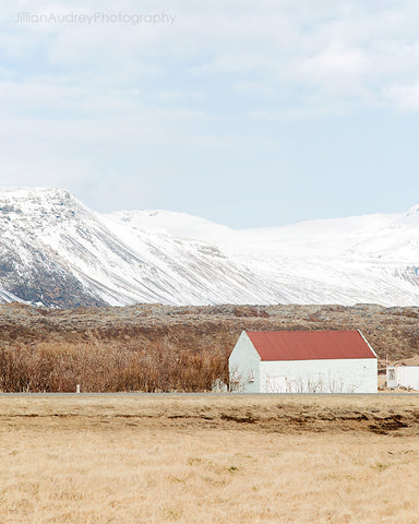 Barn at the Mountainside / Photography Print