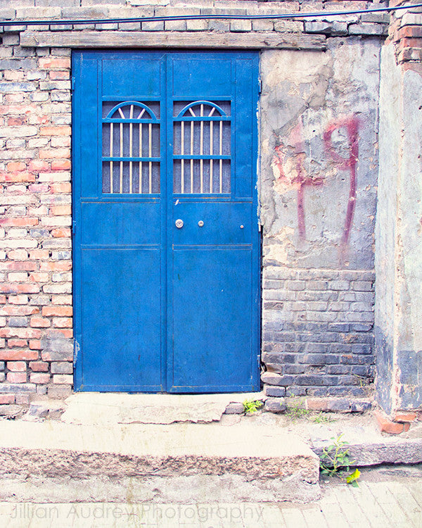 Blue Door, Beijing / Photography Print Blue Door, Beijing / Photography Print