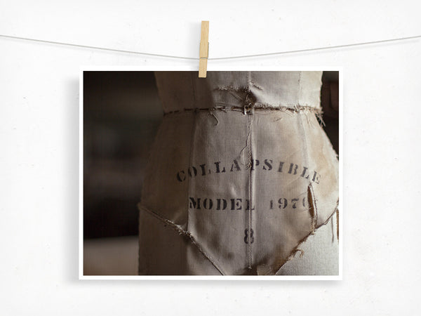 Collapsible Model / Photography Print