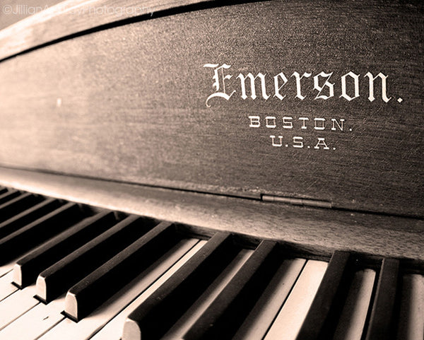 Emerson Piano / Photography Print