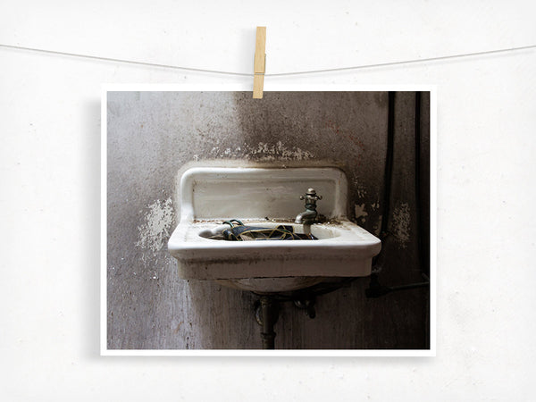 Film and Sink / Photography Print