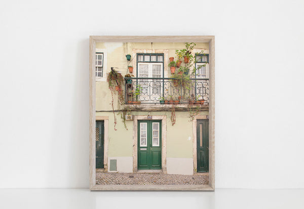 Lisbon 126 Door Photograph / Photography Print