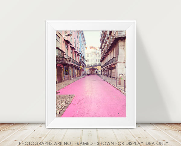 Pink Street / Photography Print