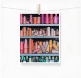 Rainbow Spools / Photography Print