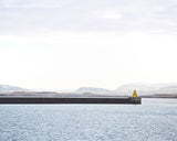 Tiny Yellow Lighthouse / Photography Print