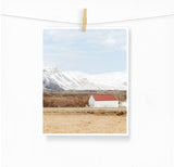 Barn at the Mountainside / Photography Print