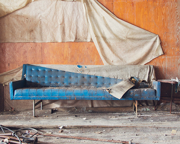 Blue Couch / Photography Print