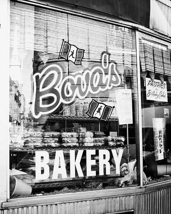 Sit Outside the Bakery / Photography Print