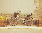 Green Bicycle / Photography Print