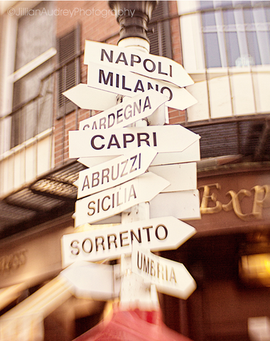 Lead Me To Italy / Photography Print