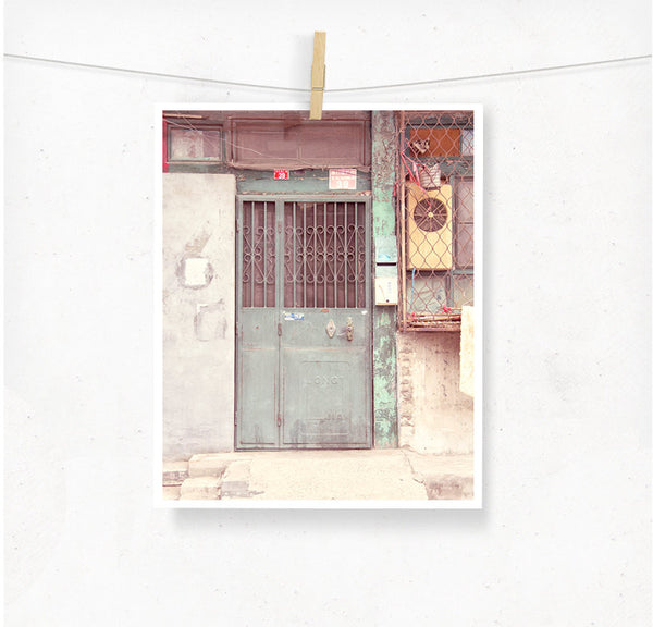Mint Beijing Door / Photography Print