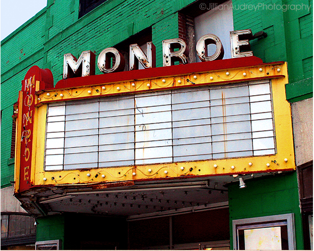 Monroe Movie Theater / Photography Print