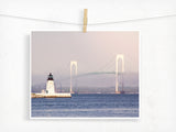 Newport Harbor Light / Photography Print