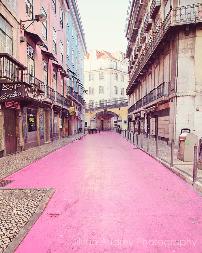 Pink Street / Photography Print