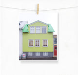 Reykjavík Lime / Photography Print