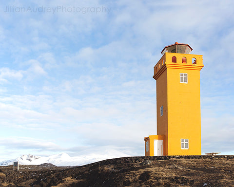 The Orange Lighthouse / Photography Print