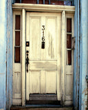 White New Orleans Door / Photography Print